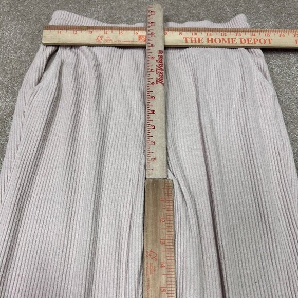 Express Pants Pink Women’s Size Medium Elastic Waist Drawstring Pockets - Picture 3 of 12
